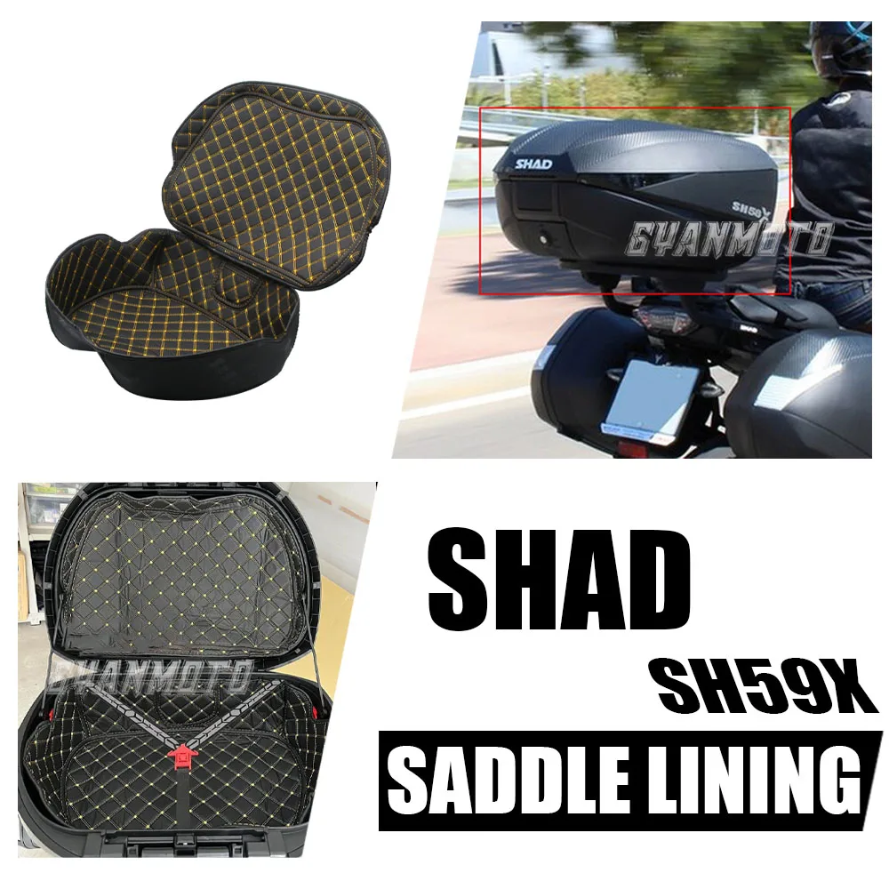 SHAD SH59X Noise-absorbing protective pad Premium Accessories FOR SHAD SH59X Saddle Lining SH 59X SH59 X Trunk protection cover