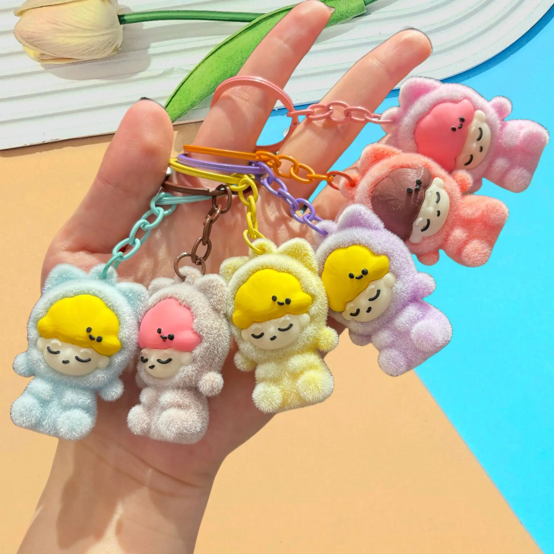 

1PCSCartoon cat cute accessories doll bag car small pendant key chain
