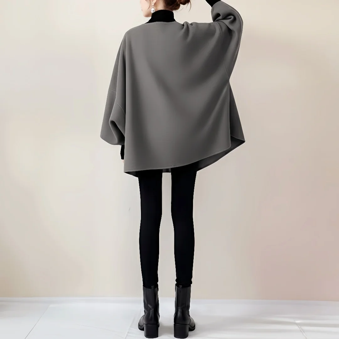 Losse Open Vest Wollen Jas Dames Herfst Winter Lange Sve Lazy Sle Casual Wollen Top Buttonl Japanse Sle