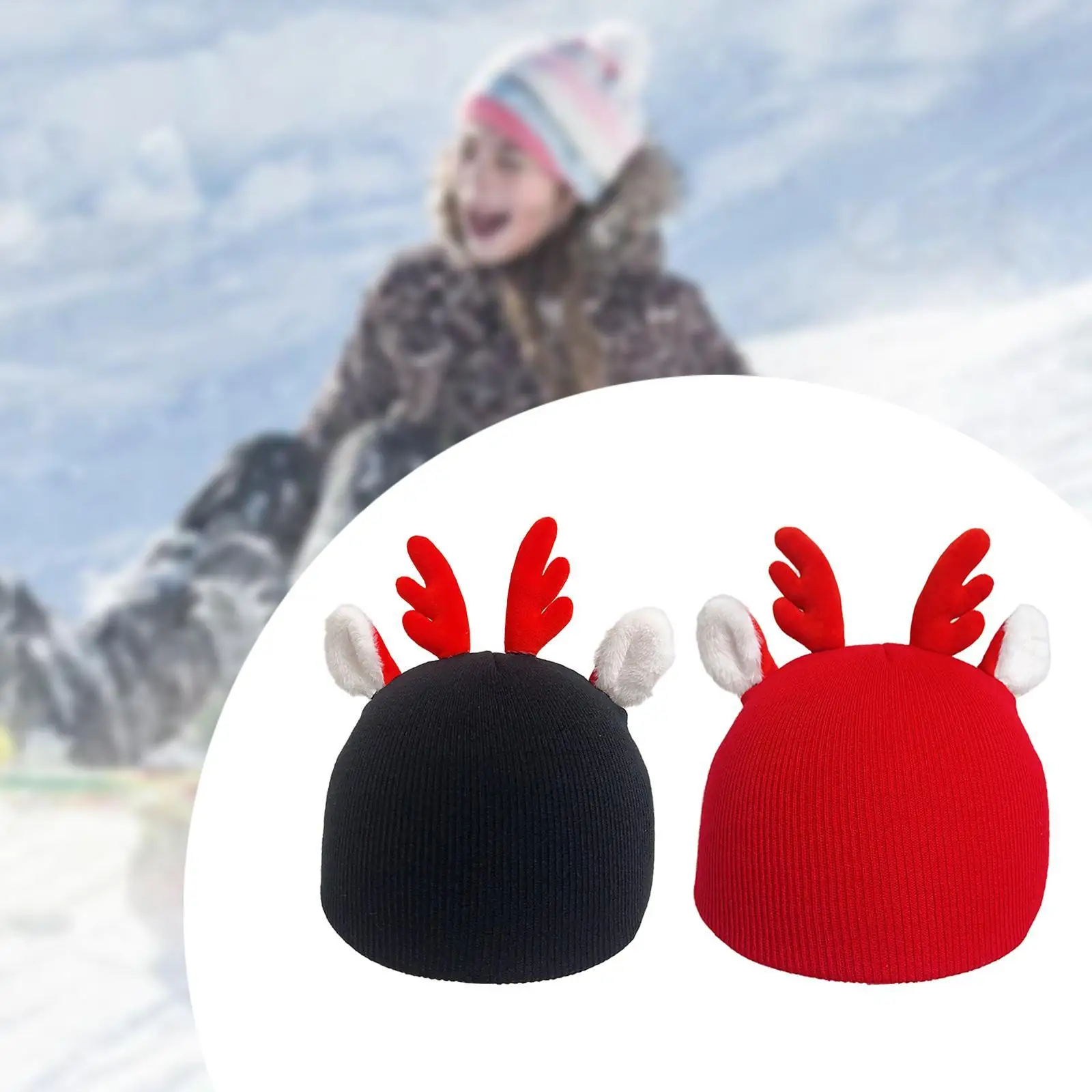 

Ski Helmet Cover Outdoor Gift Practical Portable Snowboard Funny Knitted Cap