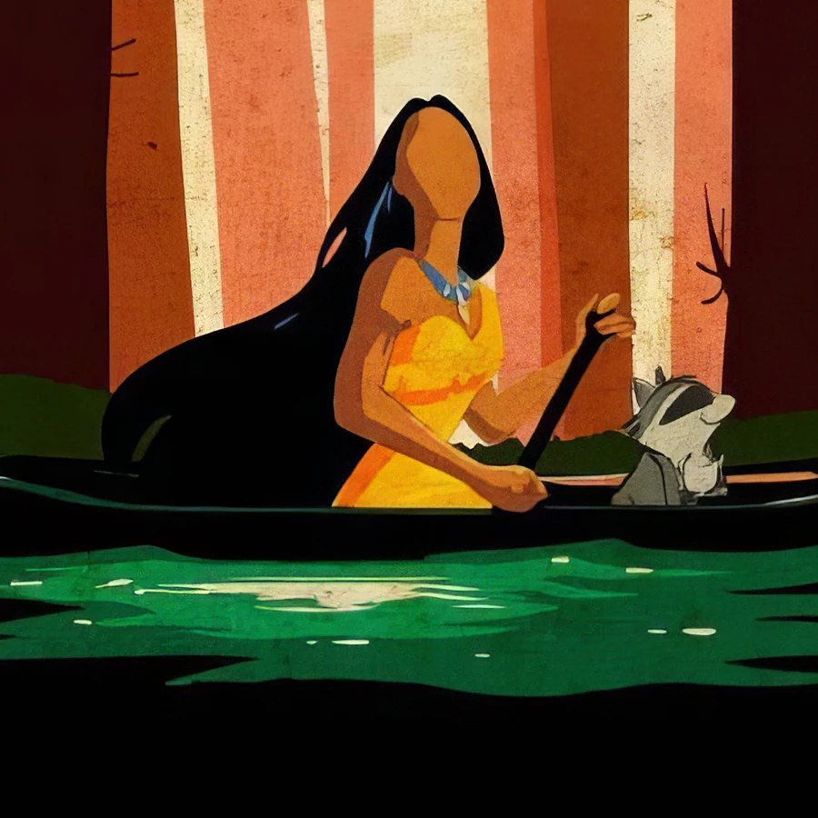 كلاسيكي ديزني ملصق فيلم مجمد للبنات ، الأميرة آنا وإلسا طباعة فنية ، لوحة قماشية عتيقة ، ميريدا شجاعة ، ديكور جداري #2