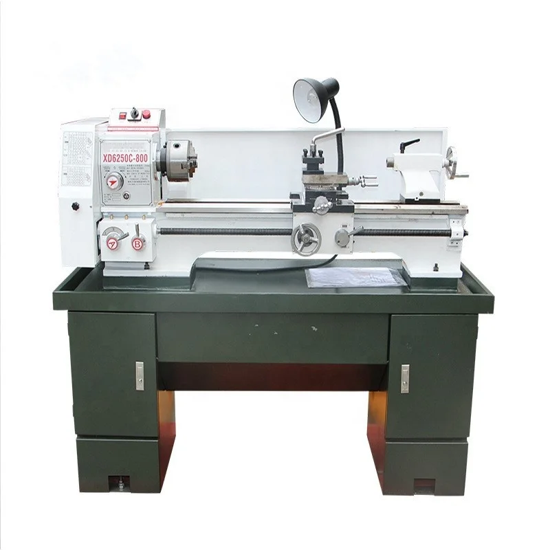 Bench Top Manual Mini Metal Lathe Machine  Variable Speed  Horizontal Metal Bench Lathe Machine With CE