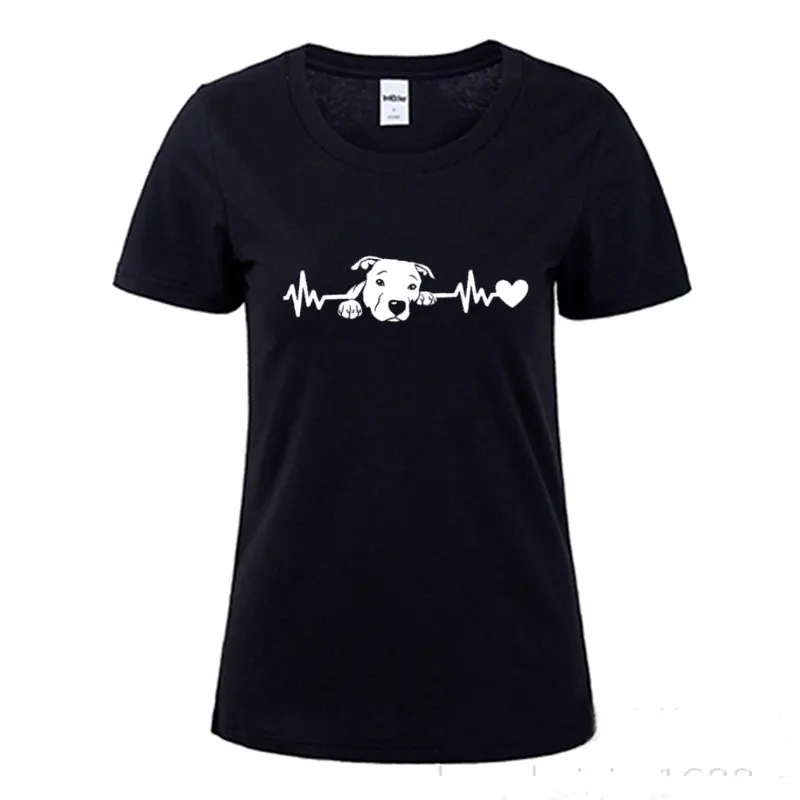 2022 New Women dog T-Shirts cat footprint tops blusas shirts Summer tee basic casual ladies top