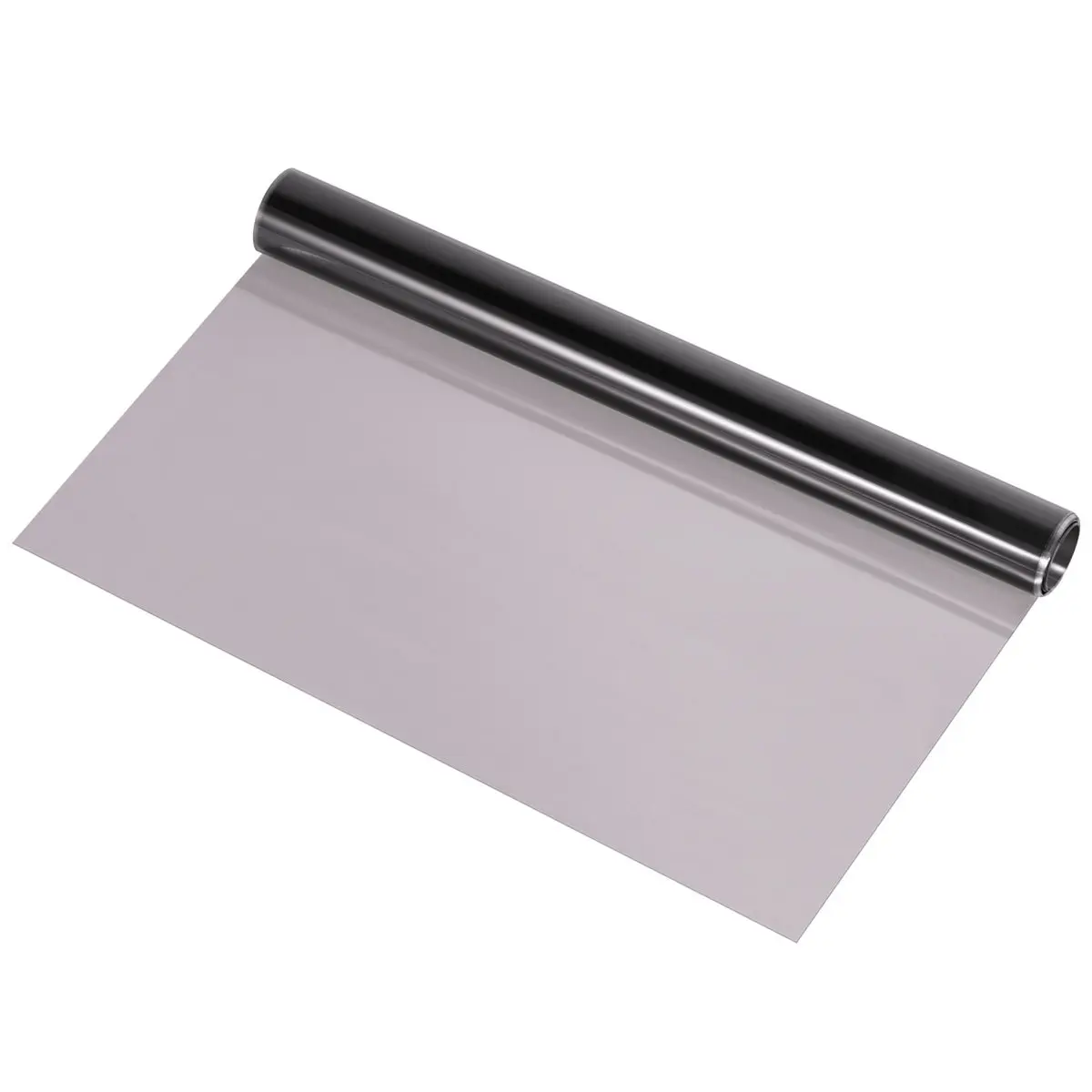 120Cm X 30Cm Headlight Tint Film Light Black Transparent Vinyl Stretchable Water Resistant Scratch Proof Easy Clean Car Truck