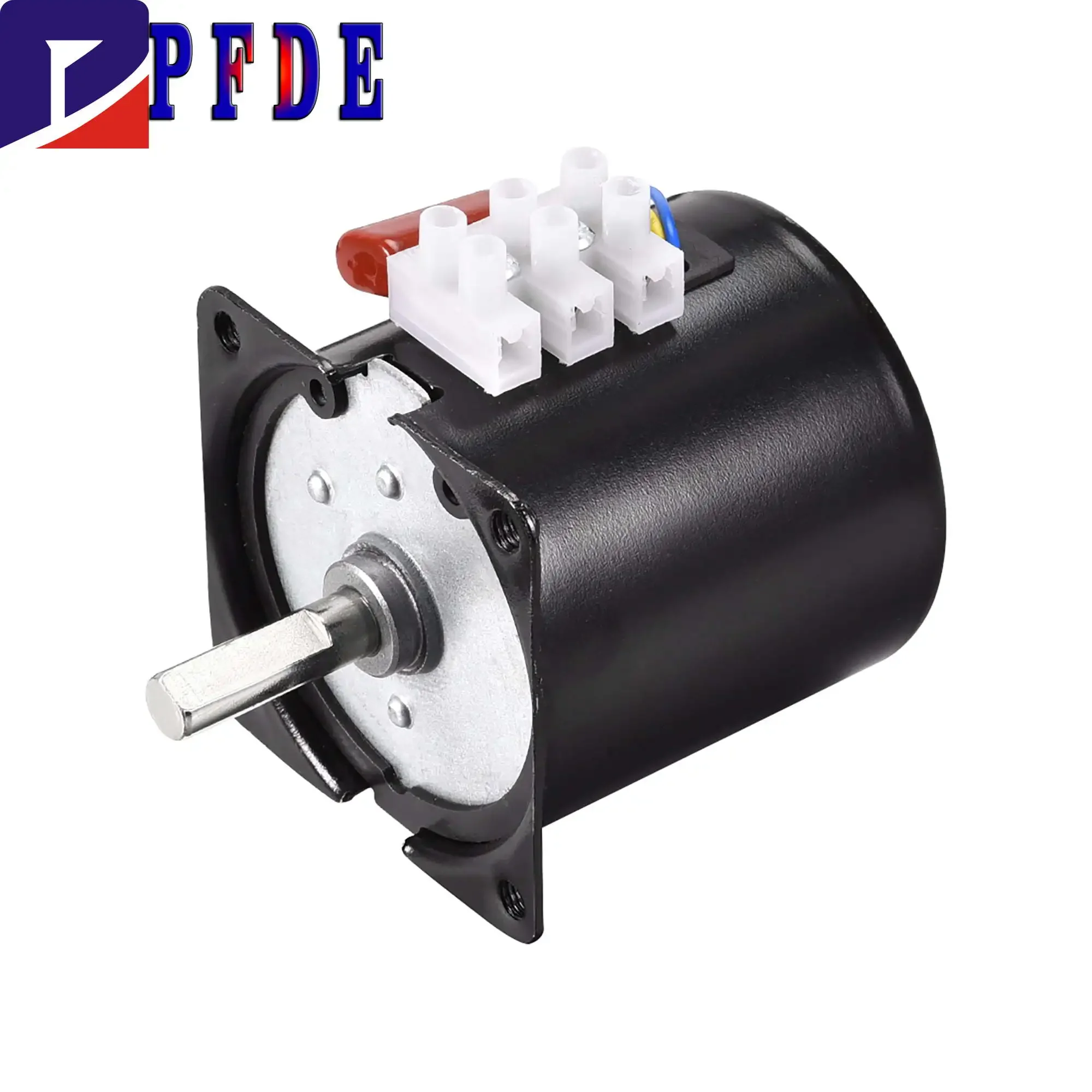 14W 60KTYZ AC110V/220V Electric Synchronous Motor Turntable Metal Gear CW/CCW 50/60HZ Center Shaft Diameter 8mm Gear AC motor