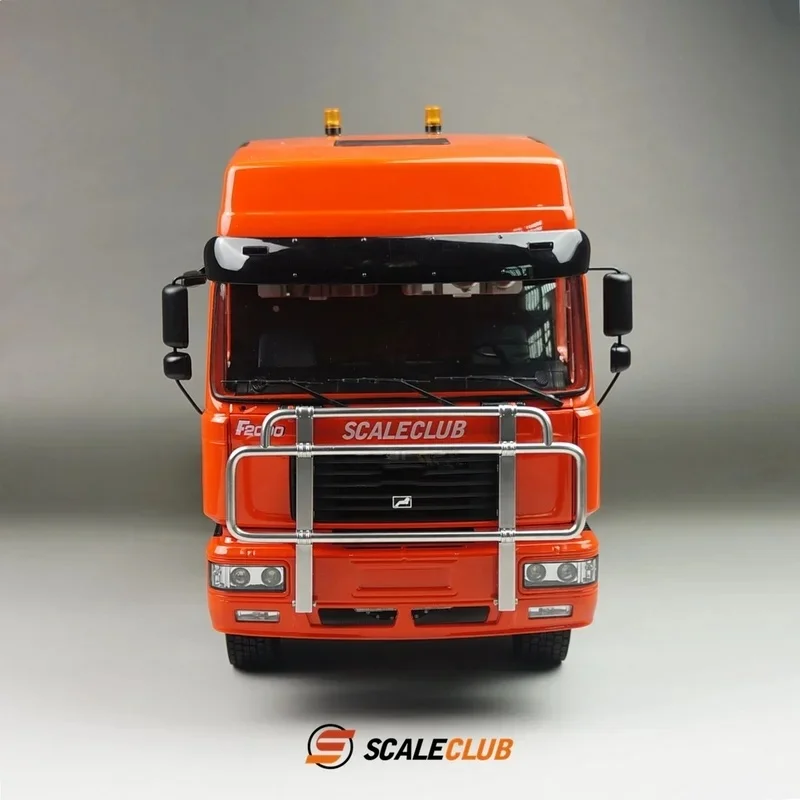 Scaleclub Model 1/14 For MAN F2000 8X8 All-metal Heavy Tow Metal Door Car Shell Equipment Rack For Tamiya RC Trailer Tipper