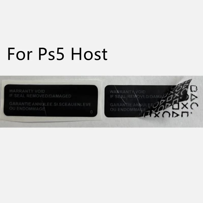 【TAKU01690様用】PS5 50Pcs PS4 PS5 Console Label Stickers Replacement