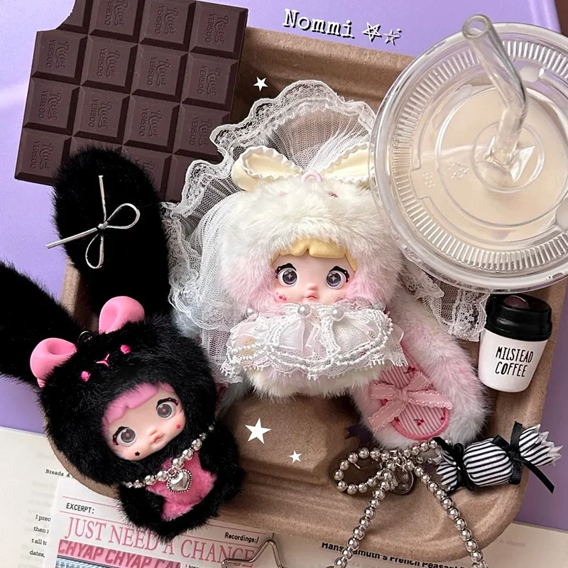 

Nommi Kawaii Glutinous Rice Rabbit Blind Box Backpack Pendant Sweetheart Design Toy Gift For Girls Birthday Trendy Collectible