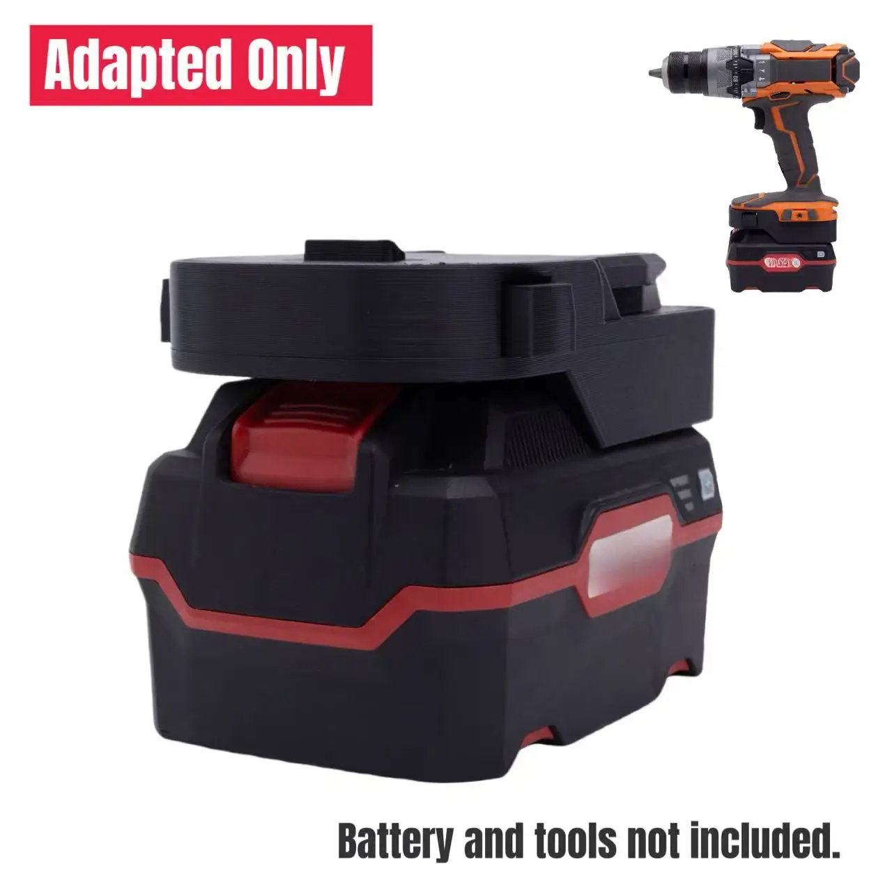 

Converter For Lidl Parkside x20v Team Batteries Adapter To For Ridgidr / AEG 18V Tools Converter(Not Include Tools And Battery)