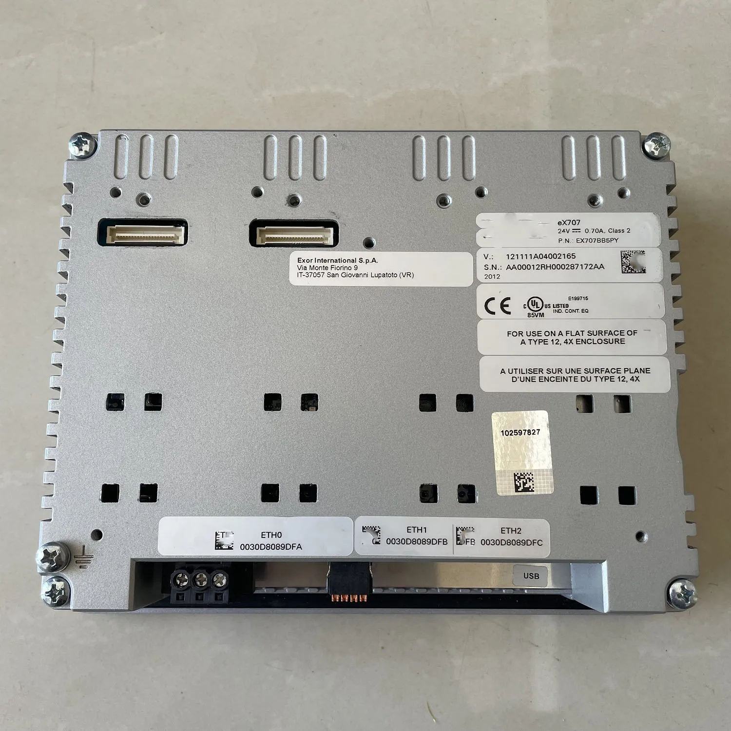 EX707 EX707BB5PY หน้าจอสัมผัสพร้อมการรับประกัน