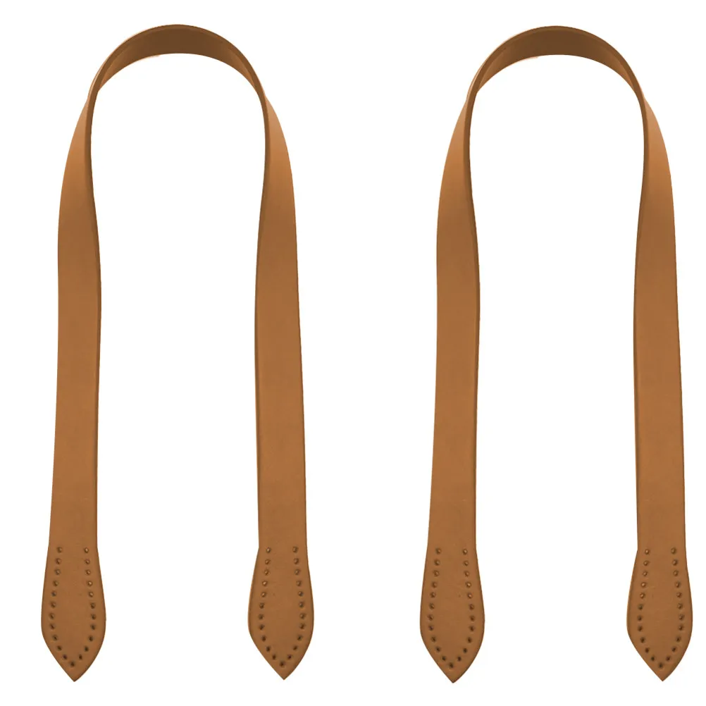 

2Pcs PU Tote Bag Strap Replacement Handle for DIY Bags Fashion Chic Adjustable Comfortable Strap for Women