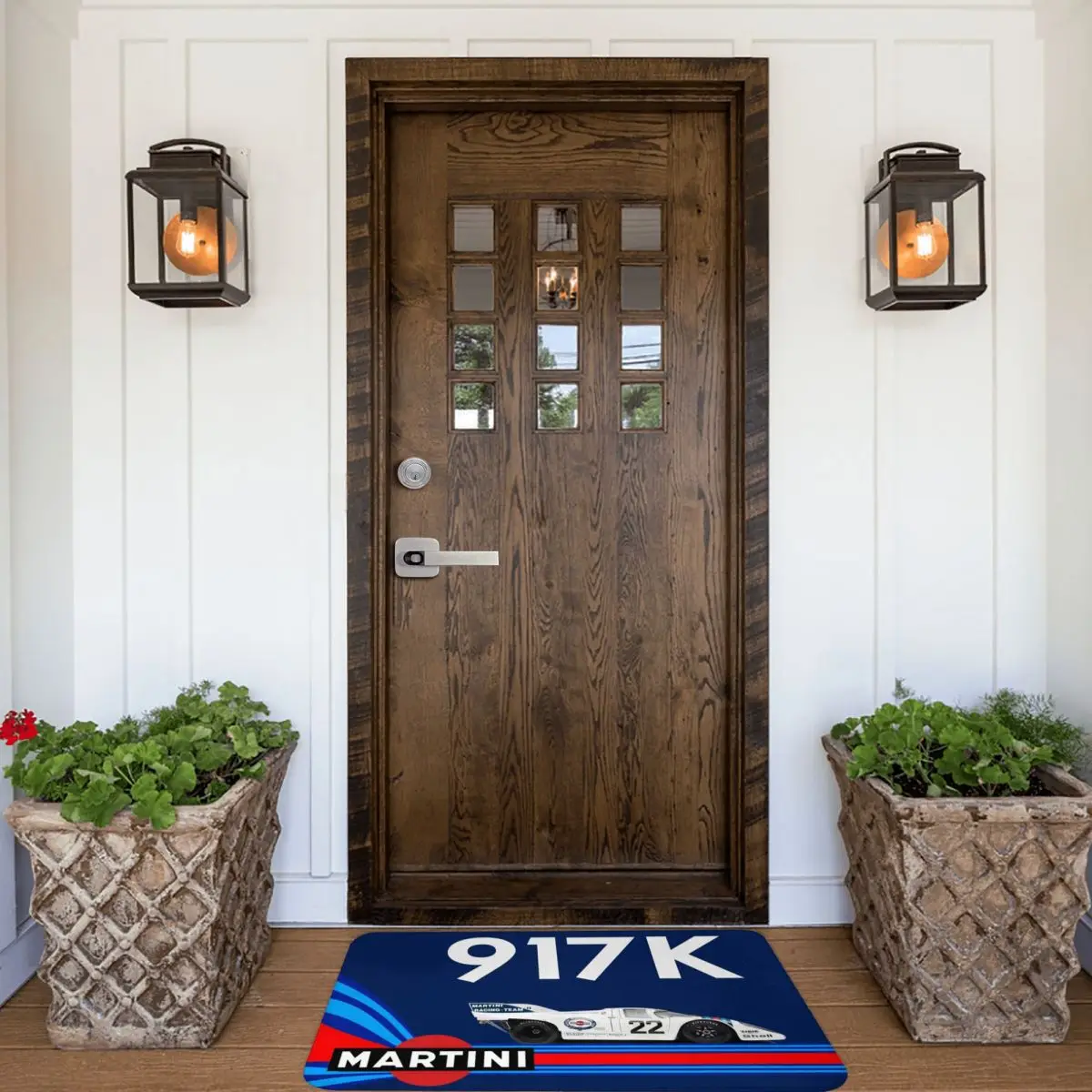 Martini Racing 917K 1971 Doormat Non-slip Super Absorbent Bath Mats Home Entrance Rugs Kitchen Carpet Hallway Footpad