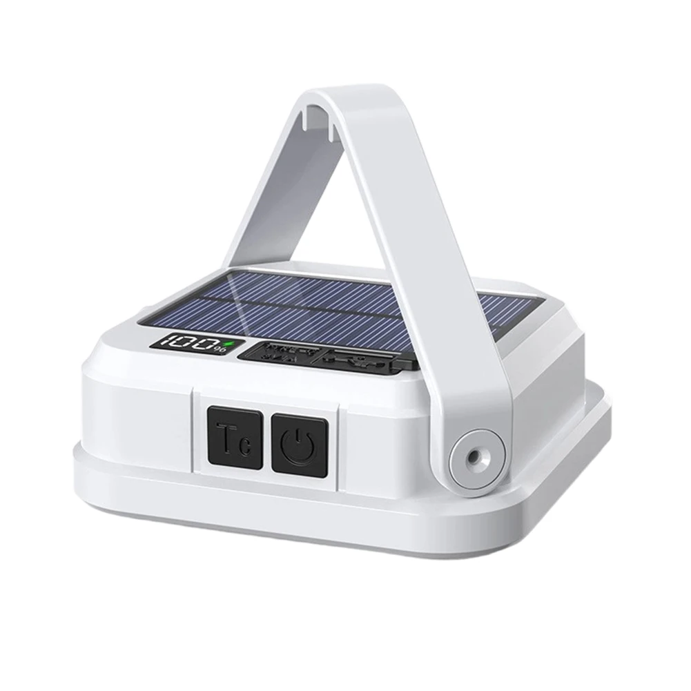 20000mAh Portable Rechargeable Lantern IP65 Waterproof Camping Light 4 Modes Stepless Dimming for Indoor Outdoor Use