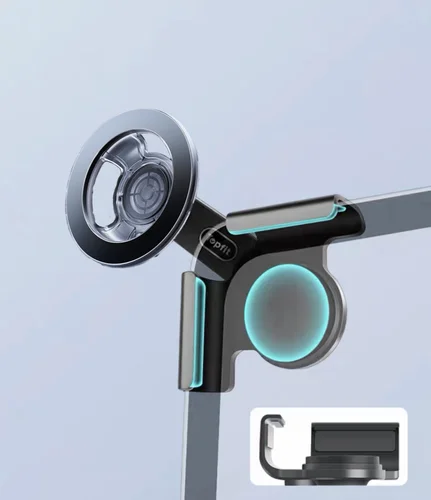 Soporte magnético ajustable para teléfono de coche para BYD Atto 3 HAN TANG, soporte lateral con sello, montaje en marco, Clip para pantalla de vehículo