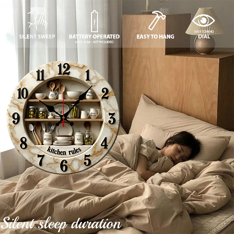 Thumbnail 4 - #70 Silent Wall Clocks List of Top Picks