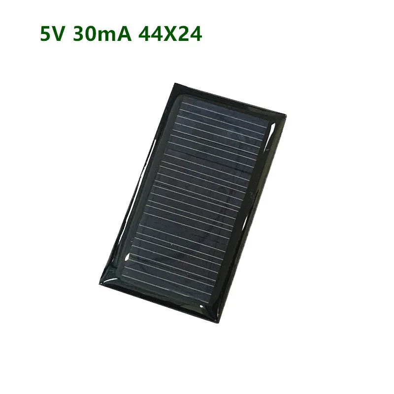 5V 30mA 230mA Mono/Polycrystalline Mini Solar Panel Battery Module DIY Epoxy Board PET Power Gneration board Model