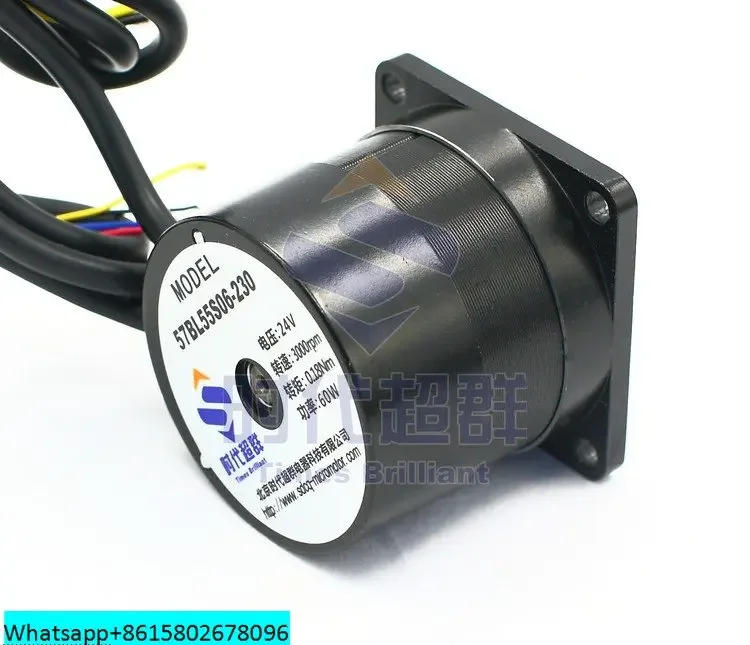 57 DC brushless motor 57BL55S06-230TF9 60W 3000 to 24V brushless DC motor