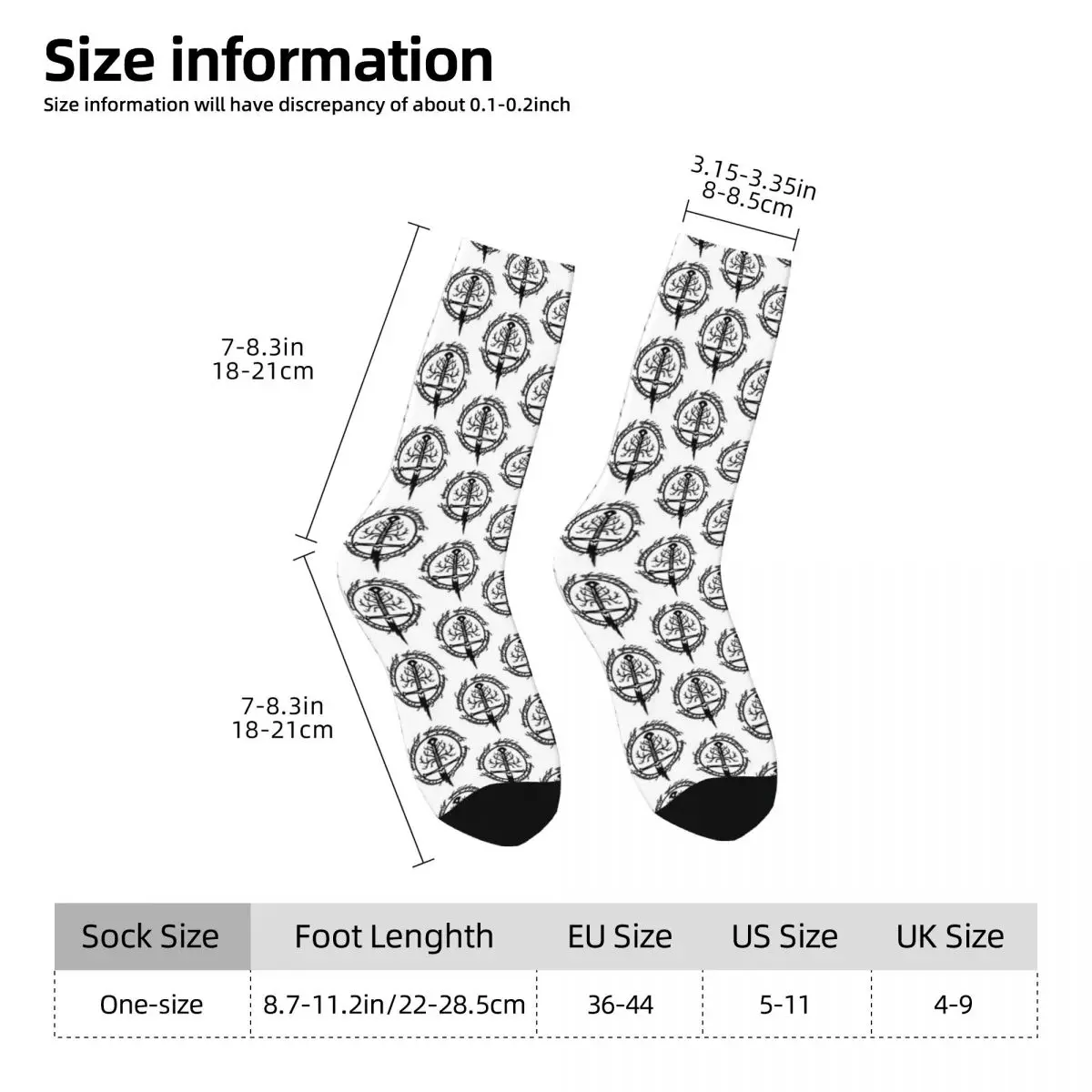 Fantasy Adventure Film Stockings Movie Graphic Funny Socks Winter Anti Skid Socks Men Running Sports Comfortable Socks