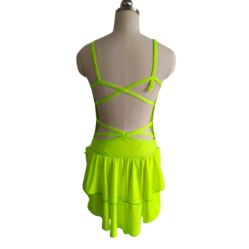 Kids Girls Retail and wholesale nylon/Lycra modern dance ballet body suit training suit dance school group performance