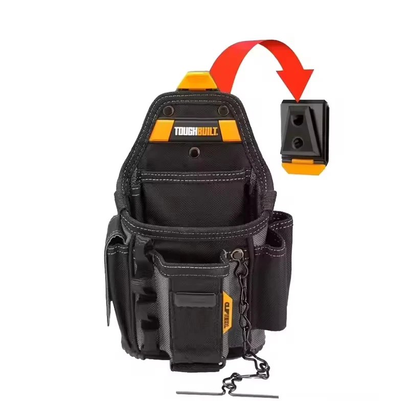 TOUGHBUILT كهربائي CarpentryTool حقيبة التخزين سلسلة مقاومة للاهتراء متعددة الوظائف المحمولة العملي فقط 1 قطعة أدوات