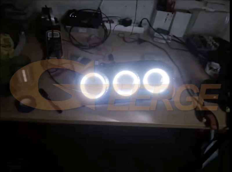 알파 로메오 159 브레라 스파이더 2005 - 2011 주간 주행등 우수한 초고휘도 COB LED 엔젤 아이즈 헤일로 링