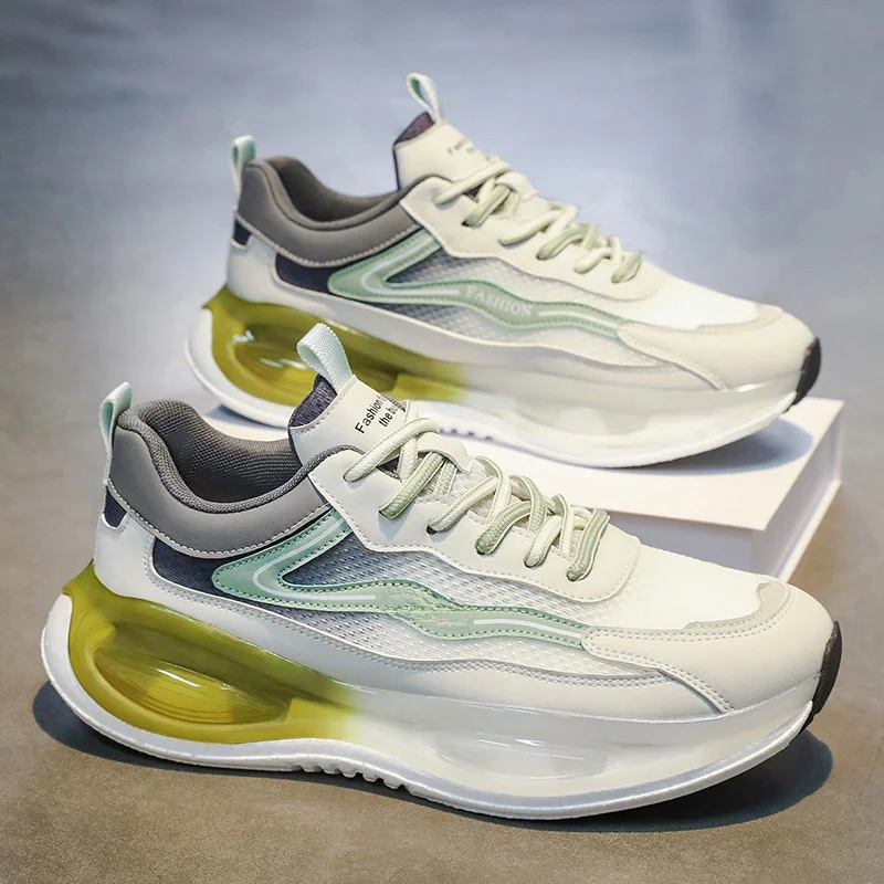 

Men's Winter Running Shoes Ultra-light Soft Bottom Anti-slip Sports Casual Shoes Breathable EVA Material round Toe