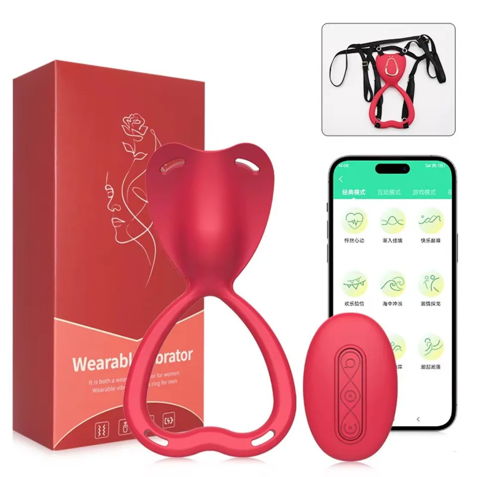 Wireless Control Wearable Panty Vibrator For Women Men Clit Stimulator Magnetic Wear Vibrating Female Masturbator Sex Toy Adults