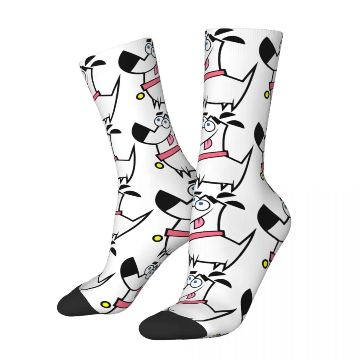 Hip Hop Retro Doidle Crazy Men's Socks Unisex The Fairly Odd Parents Harajuku Pattern Printed Funny Novelty Crew Sock Boys Gift