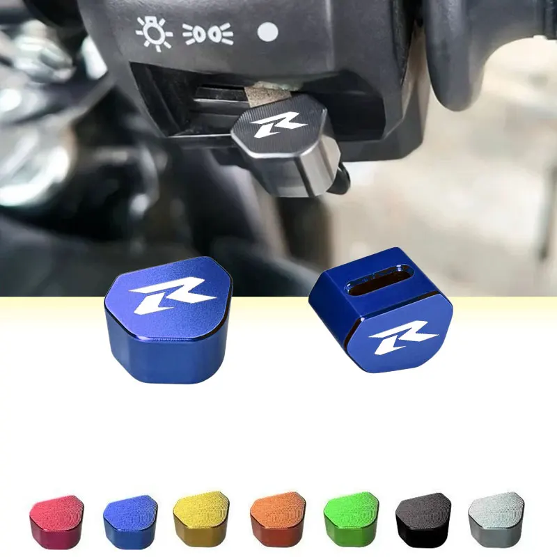 For Suzuki GSXR 600 750 1000 GSX-R 600 750 1000 125 150 Motorcycle CNC Aluminum Switch Button Turn Signal Shift Lever Caps