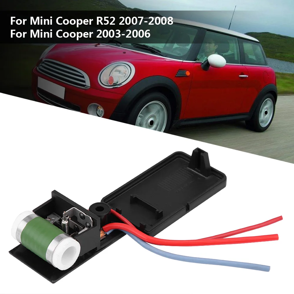 17117541092R Car Engine Cooling Radiator Fan Motor Resistor for Mini Cooper R50 R52 R53 03-08