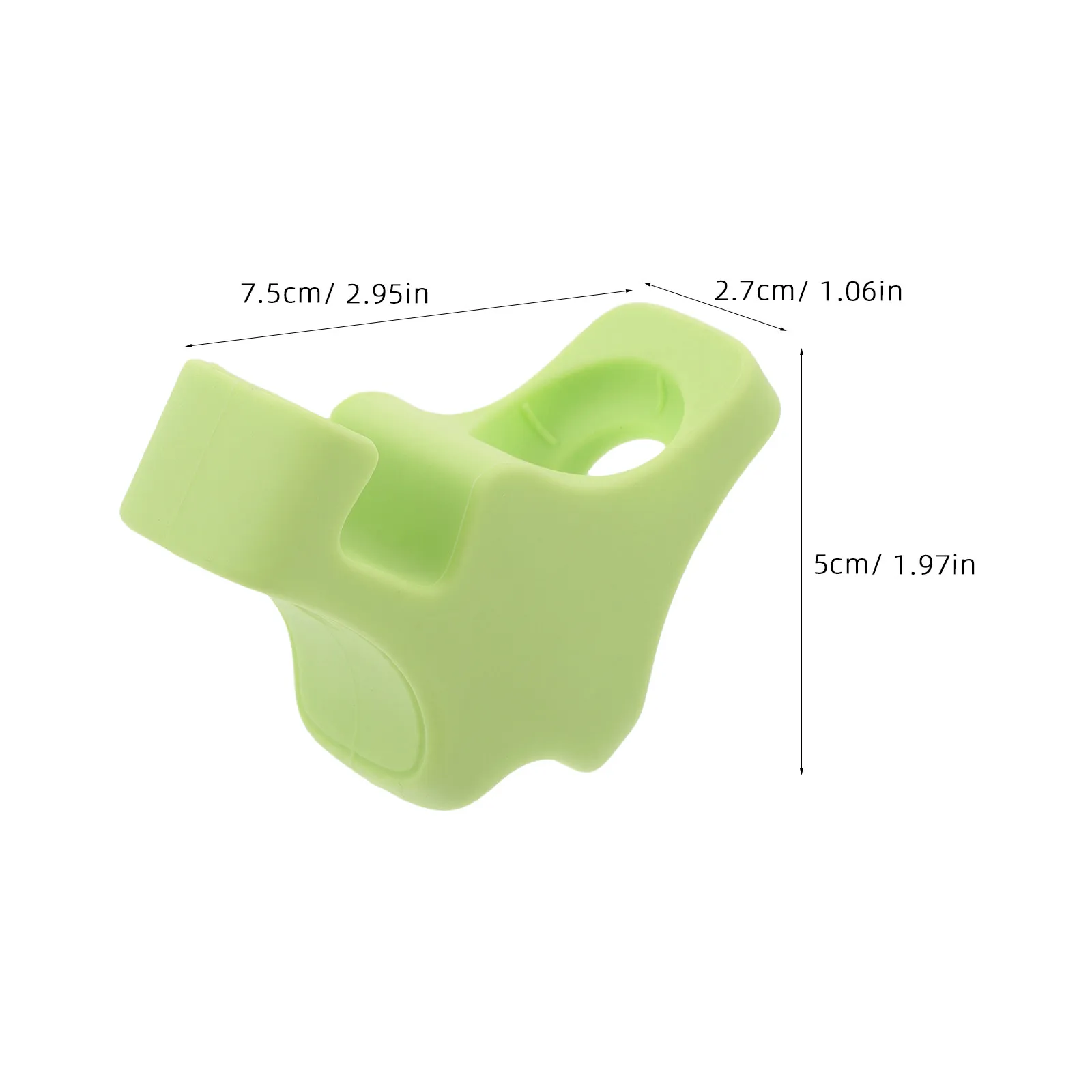 Soft Silicone Eye Drop Applicator Aid for Elderly Shaky Hands Non-Slip Portable Reusable Vision Care Tool Fits Most Dropper - view 2