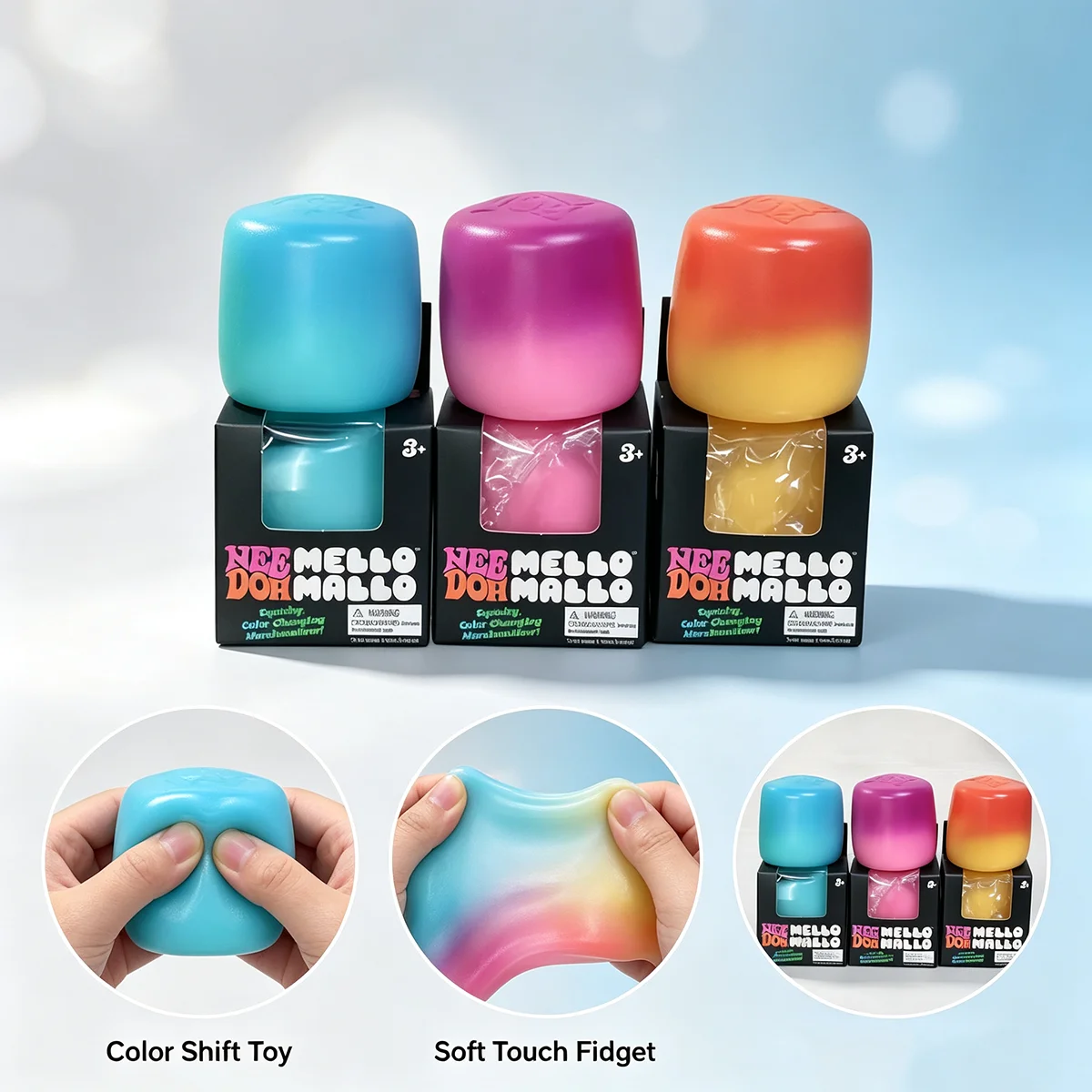 Photography Lighting For Food - 1Pc UV Color Changing Cotton Candy