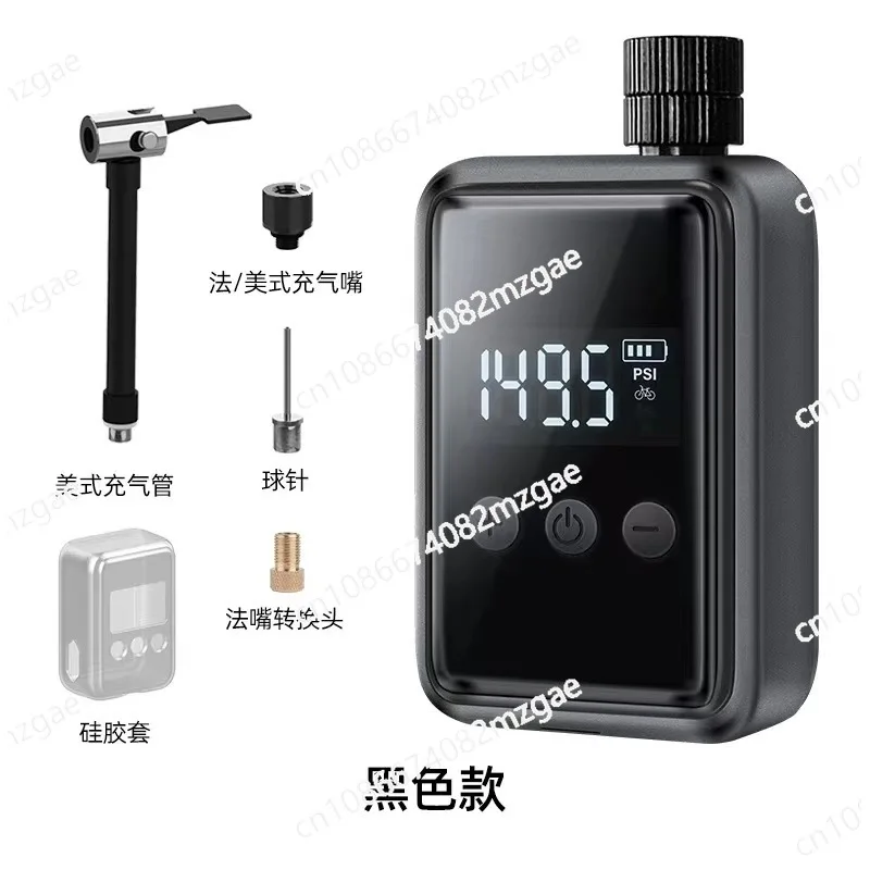 Bicycle pump Portable high pressure air pump Road car Electric vehicle universal air pump