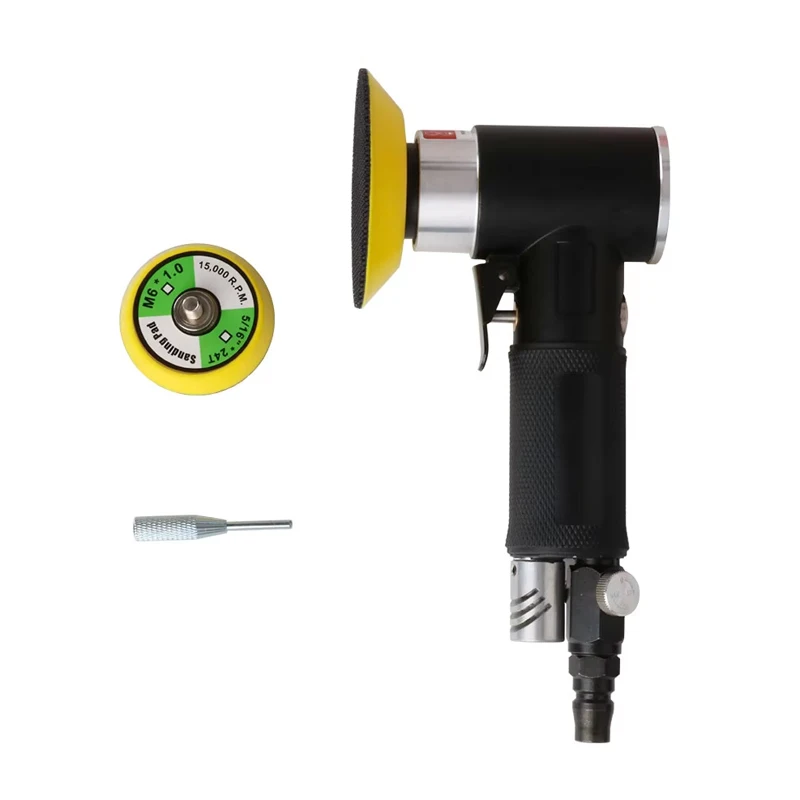 Air Sander Mini Pneumatic Grinding Machine Set  2inch  3inch Buffing Pad Polishing Pad Kit For Car Polisher - view 3