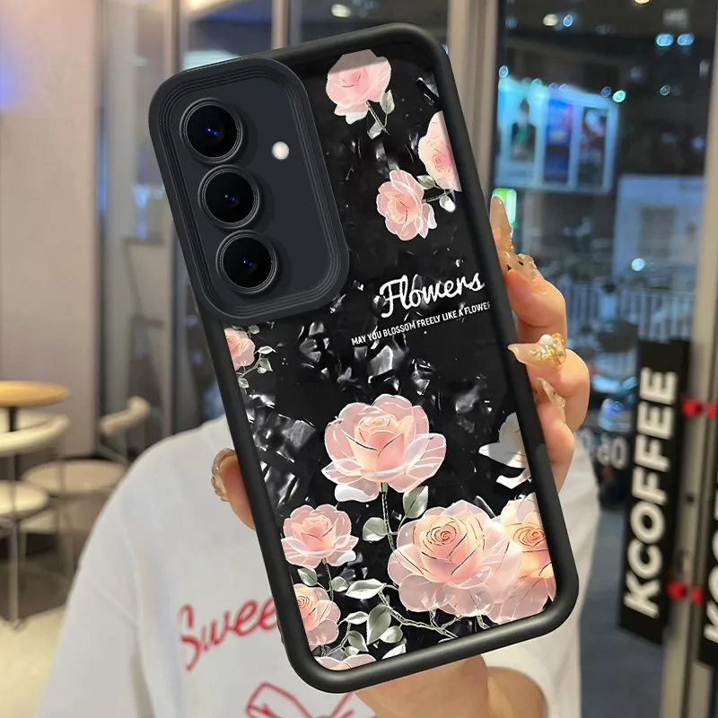 Phone Case For Samsung Galaxy S26 Cute Cat Puppy Butterfly Flower Pattern For Samsung Galaxy S26 Plus Shockproof Soft Casing