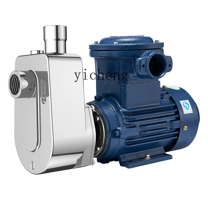 Zk Explosion-Proof Stainless Steel Self-Priming Pump High Temperature Resistant Circulating Pump Acid and Alkali Resistant Pump