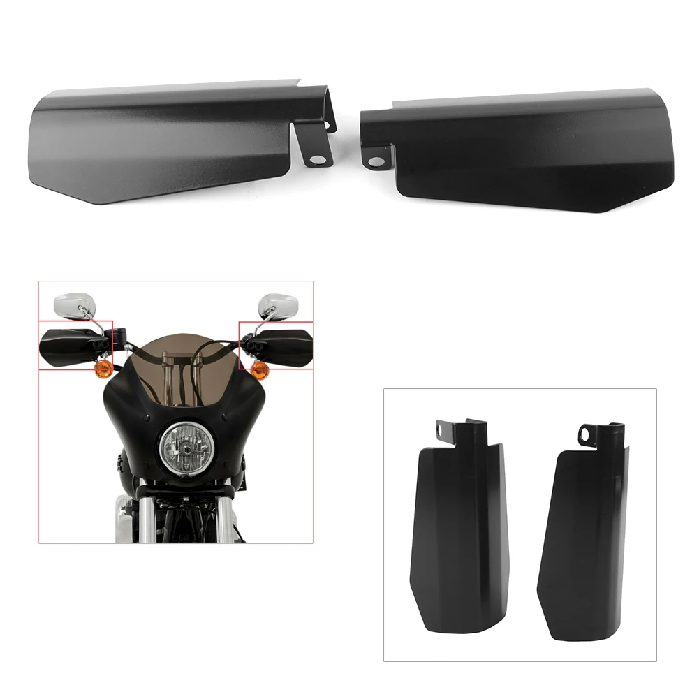 Motorbike Memphis Shade Coffin Cut Hand Guard Guards For Harley Dyna Sportster Road Glide/Street Glide/Electra Glide baggers