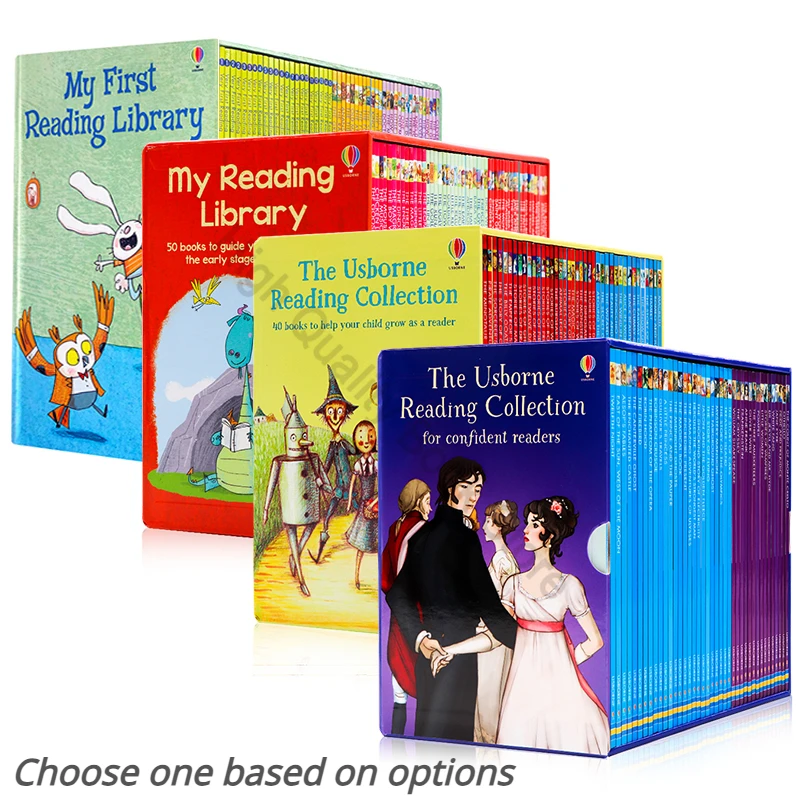 

The Usborne 1st 2nd 3rd 4th Reading Collection Library English Picture Book Learning Education Help Children Grow As A Reader