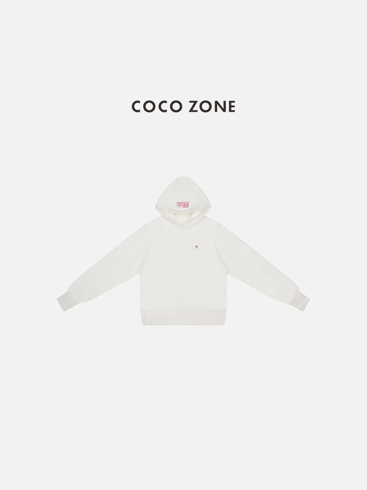 

New Year Color Blo Hoodie ex Long Sve Polyester Cotton Blend Comfortable Fit Straight Tube Commute Sle Mid-Length