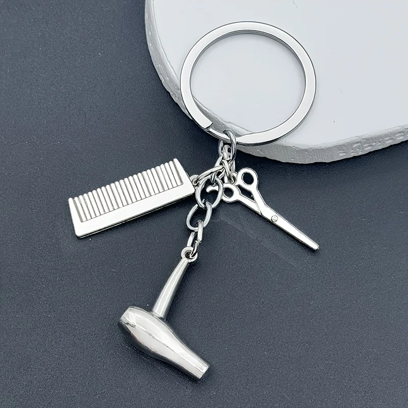 1개 패셔너블한 금속 열쇠고리, 모던한 열쇠고리 |   내구성 있는 금속