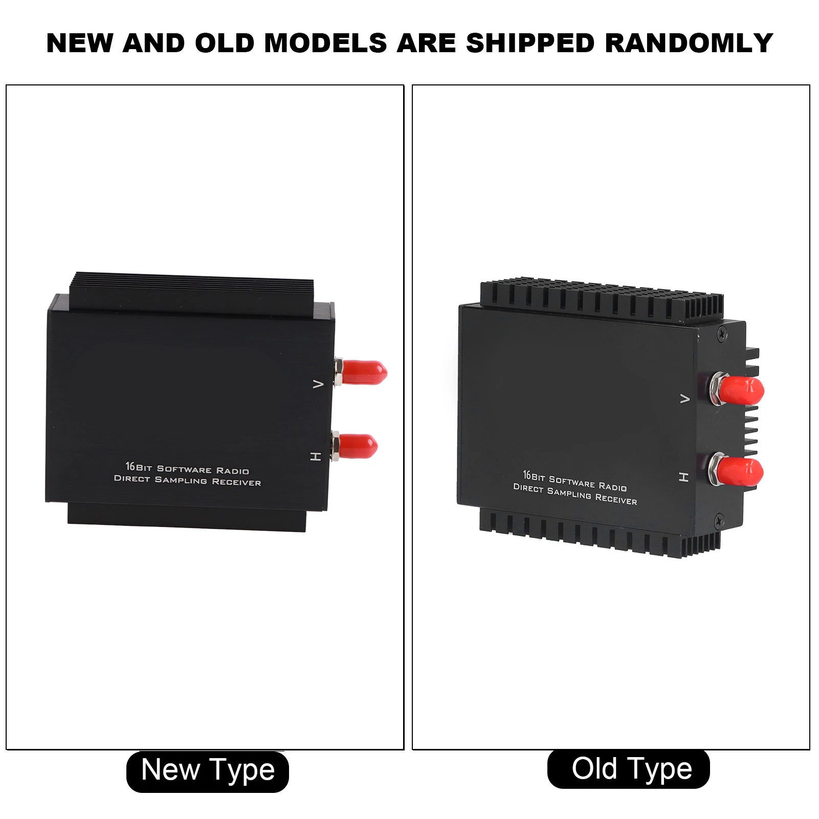 جهاز استقبال راديو محدد بالبرمجيات وحدة صناعية من سبائك الألومنيوم 1 كيلو هرتز ‐ 64 ميجا هرتز RX888 MKII 64M LPF أجهزة إرسال واستقبال الراديو