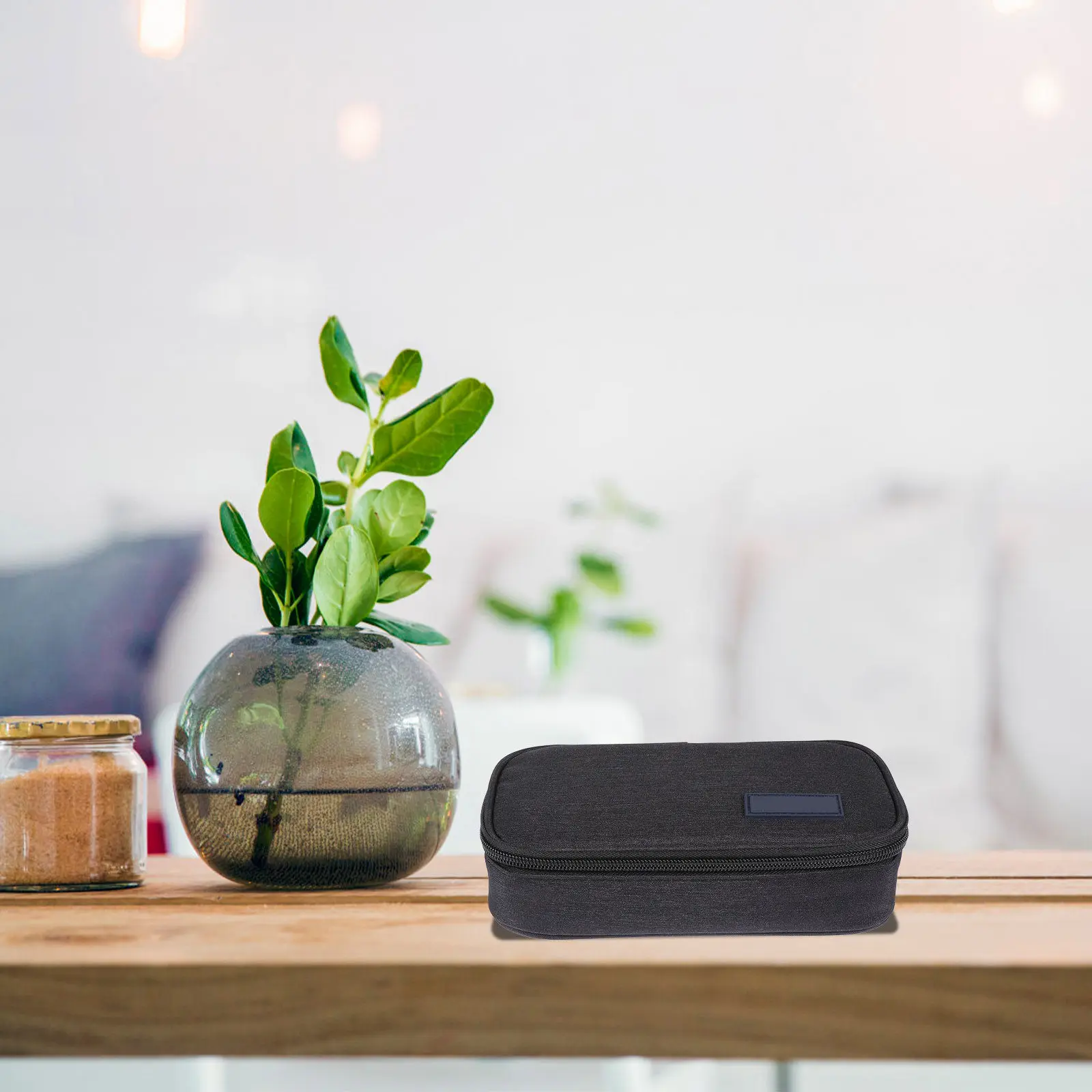 

Сумка-холодильник для инсулина: прочный водонепроницаемый органайзер из ткани Оксфорд с охлаждающими элементами, портативная дорожная сумка для диабетических препаратов