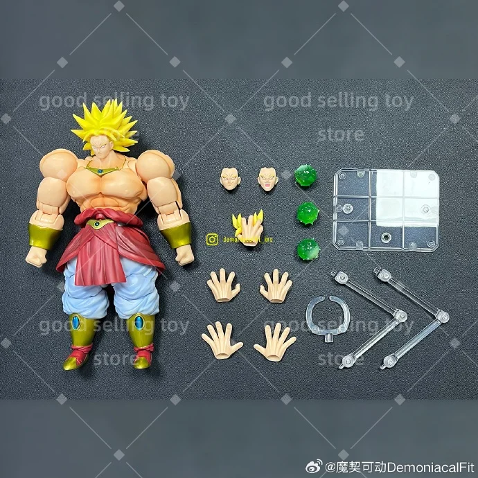 Figuras de acción Demoniacal Fit Legendary Berserker Dragon Ball, figura Broly, estatua Gk, regalos de modelos coleccionables, juguetes para niños