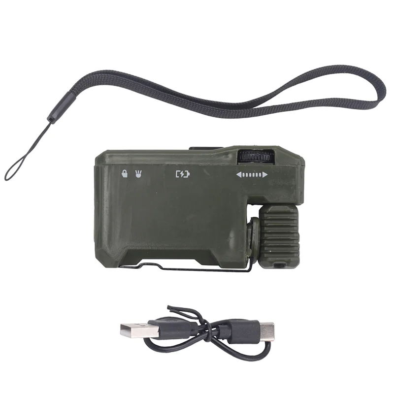 

Перезаряжаемый фонарик EDC BAAJ-G5, 400 люмен, магнитный мини-карманный светодиодный фонарь с 180 ° Поворот RGB Dual Light