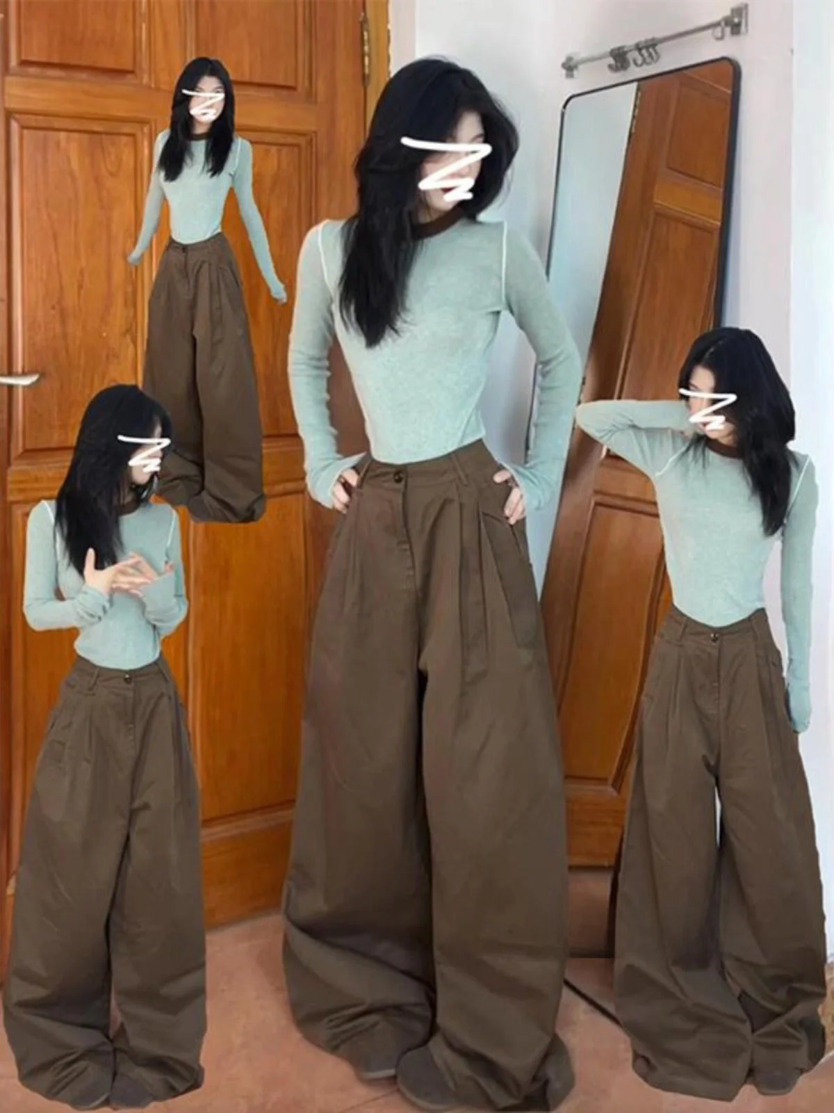 

Вязаная женская базовая кофта с длинным рукавом, облегающая, для повседневной носки, весенняя новинка