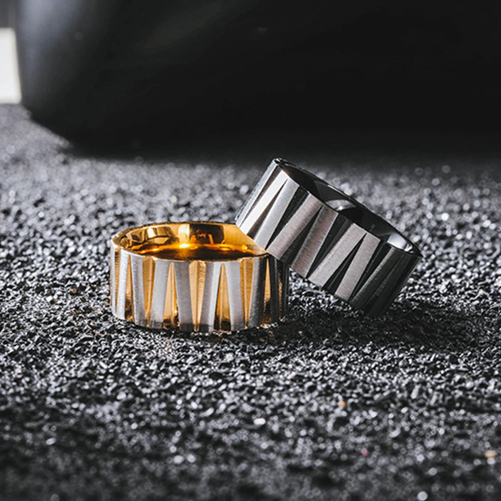 Couple Ring Set - Set di Gioielli in Acciaio Inossidabile