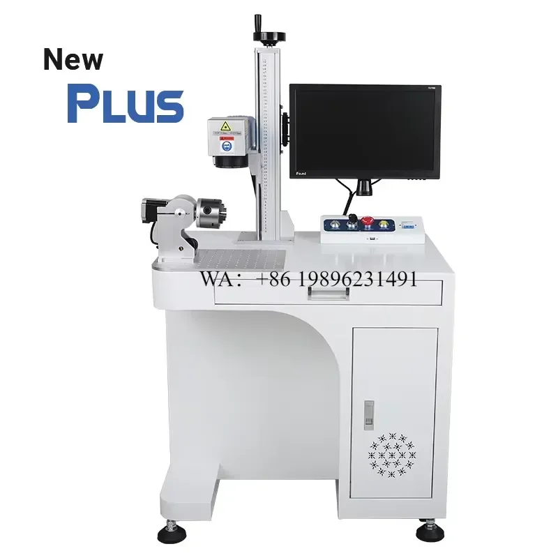 Wmwmnu for Gold Silver Jewelry Engraving 50w Raycus JPT Fiber Marking Cutting Engrave