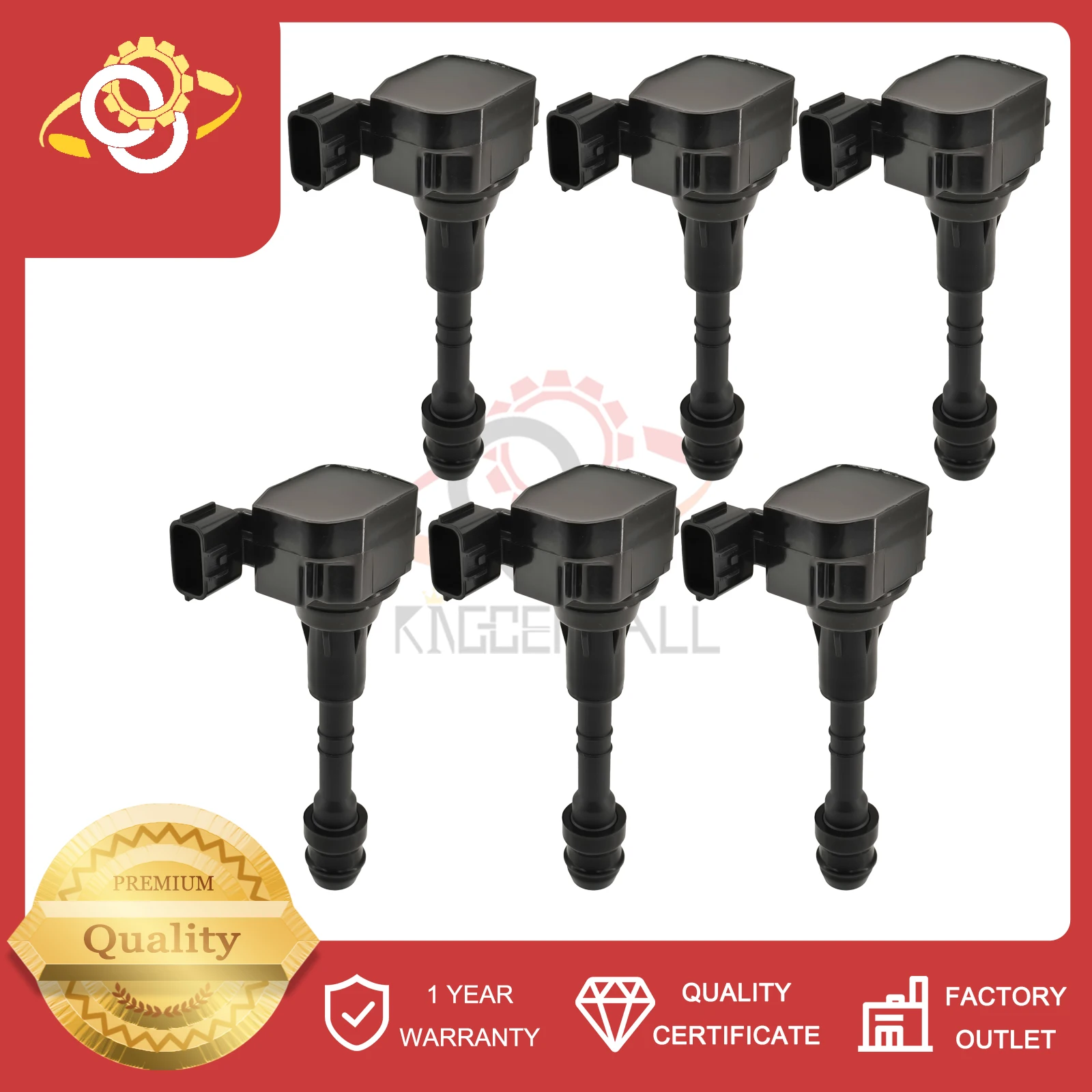 

22448AL61C 22448AL615 High Performance Ignition Coil Compatible With Nissan 350Z 3.5L 2003-2007 Infiniti FX35 2003-2008