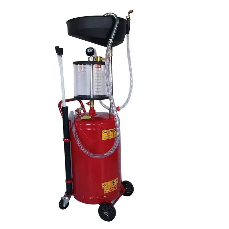 Auto oil recovery bucket oil changer Auto repair tool Pneumatic puing unit Repair waste oil collector