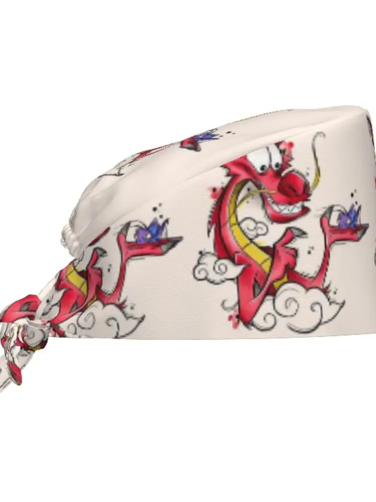 Casquette de travail en soins infirmiers respirante mushu personnalisée casquettes de gommage chirurgical unisexe casquette médicale d'infirmière chapeau de gommage de travail pour chirurgical médical